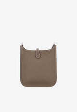 Mini Evelyne 16 Amazone in Etoupe Clemence Leather with Palladium Hardware