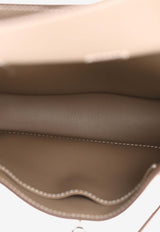 Mini Jypsiere in Etoupe Evercolor Leather with Palladium Hardware