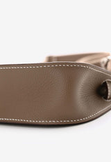 Mini Jypsiere in Etoupe Evercolor Leather with Palladium Hardware