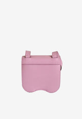 Hermès Mini Della Cavalleria in Mauve Sylvestre Epsom with Palladium Hardware