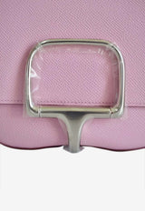Hermès Mini Della Cavalleria in Mauve Sylvestre Epsom with Palladium Hardware