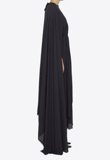 Balenciaga Technical Crêpe Midi Dress 768709-TGO08-1000
