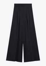 Max Mara Natale Wool Wide-Leg Pants Navy NATALEWO/R_MAXM-004