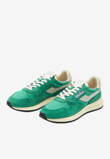 Autry Reelwind Suede Low-Top Sneakers Green WWLM-NC-03