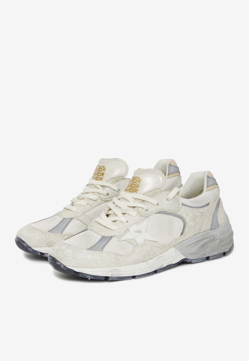 Golden Goose DB Running Dad Low-Top Sneakers  White GMF00199-F002156-80185