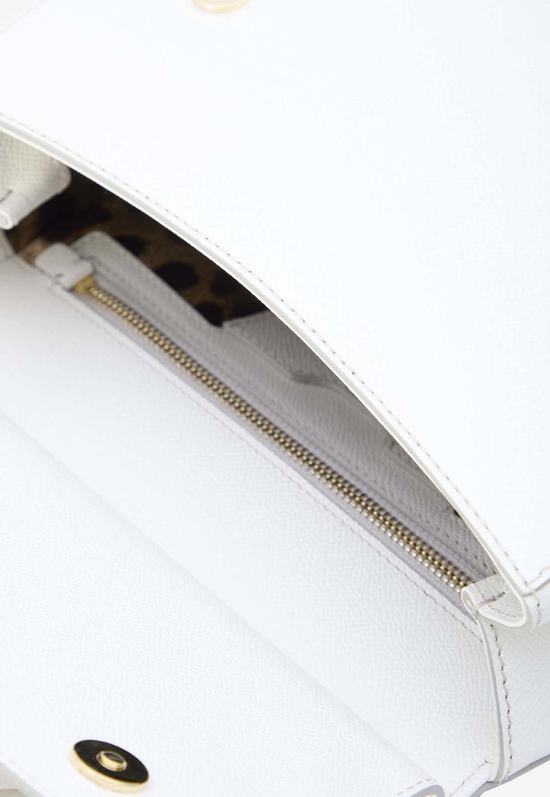 Dolce & Gabbana Medium Sicily Leather Top Handle Bag BB6002-A1001-80001