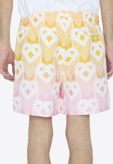 Casablanca Gradient Heart Shorts Multicolor MS24-JTR-143-01--