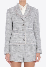 Dolce & Gabbana Classic Single-Breasted Blazer Gray F27DIT-FQOAB-S8100