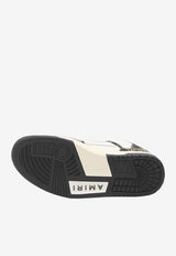 Amiri Skel-Top Leather Sneakers Multicolor AMFOSR1111--BLACK