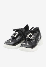 Roger Vivier Viv' On The Run Sneakers Black RVW75640980U9C0--XCZ