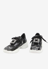 Roger Vivier Viv' On The Run Sneakers Black RVW75640980U9C0--XCZ