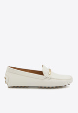 Tod's Gommino Leather Loafers White XXW22L0IT90-U18-B015