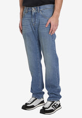 Dolce & Gabbana Classic Straight-Leg Jeans Blue GP02XD-G8MG8-S9001