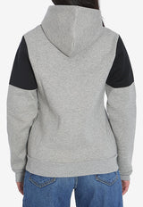 Balenciaga Loop Sports Zip-Up Hooded Sweatshirt Gray 808832-TRVJ2-1167
