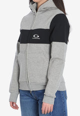 Balenciaga Loop Sports Zip-Up Hooded Sweatshirt Gray 808832-TRVJ2-1167