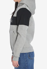 Balenciaga Loop Sports Zip-Up Hooded Sweatshirt Gray 808832-TRVJ2-1167