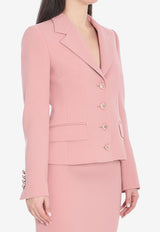 Dolce & Gabbana Dolce Single-Breasted Jacket - Pink Pink F27DST-FU2L8-F0473