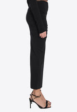 Alexander Wang Ruched Midi Skirt Black 1KC1255095--001