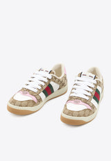 Gucci Screener Low-Top Sneakers Beige 817276-FAD3U-9750