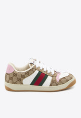 Gucci Screener Low-Top Sneakers Beige 817276-FAD3U-9750