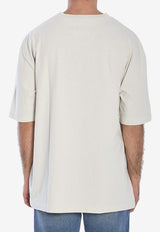 Maison Margiela Embroidered Numbers T-shirt White S50GC0705-S24567-103