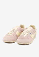 Autry Windspin Suede Low-Top Sneakers Pink WSLW-UB-11