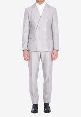 Dolce & Gabbana Deconstructed Two-Piece Suit Gray GK021T-FU3H1-F0372