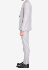 Dolce & Gabbana Deconstructed Two-Piece Suit Gray GK021T-FU3H1-F0372