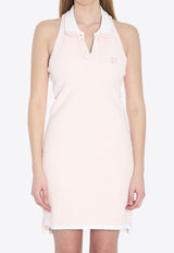 Alexander Wang Layered Mini Polo Dress Pink 4CC2256298--690E