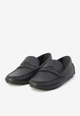 Gucci Interlocking G Leather Loafers Black 820658-AAEFR-1000