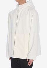 Gucci Signature Web Zip-Up Jacket White 804962-ZAIAK-9174