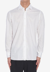 Borriello Napoli Spaccanapoli Long-Sleeved Shirt White 14012 Spacca--BIA