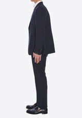 Tagliatore Wool Single-Breasted Suit Blue 2FNJ22B01-060004-B5083