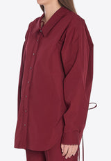 Gucci Lace Buttoned Shirt Red 830353-Z7ADR-6052