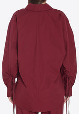 Gucci Lace Buttoned Shirt Red 830353-Z7ADR-6052