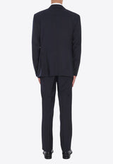 Tagliatore Wool Single-Breasted Suit Blue 2FNJ22B01-060004-B5083