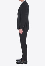 Tagliatore Wool Single-Breasted Suit Black 2FNJ22B01-060004-N5082