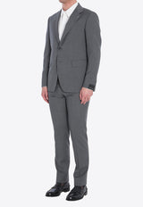 Tagliatore Wool Single-Breasted Suit Gray 2FNJ22B0-150153-G1071