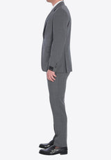 Tagliatore Wool Single-Breasted Suit Gray 2FNJ22B0-150153-G1071