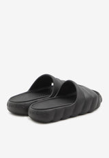 Moncler Lilo Padded Rubber Slides Black 4C00050-M2559-999