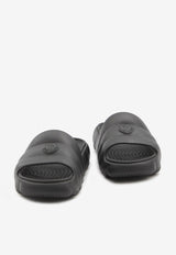 Moncler Lilo Padded Rubber Slides Black 4C00050-M2559-999