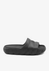 Moncler Lilo Padded Rubber Slides Black 4C00050-M2559-999