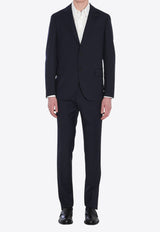 Lardini Wool Double-Breasted Suit Blue ES445AE-ESIF64416-850