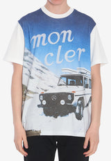 Moncler X Mercedes-Benz By Nigo Graphic Print T-shirt White 8C00003-89AB9-001