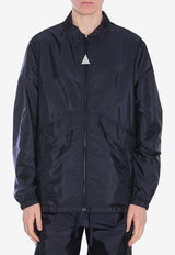 Moncler X Mercedes-Benz By Nigo Sopdu Graphic Print Zip-Up Jacket Blue 1A00004-M5920-778