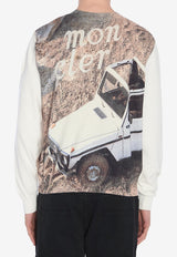 Moncler X Mercedes-Benz By Nigo Graphic Print Sweater White 9C00004-M1113-034