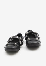 Balenciaga Le City Leather Ballet Flats Black 828095-WAD4Y-1080