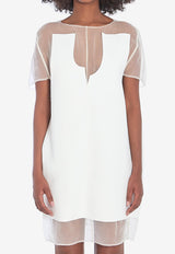 Khaite Winona Mini Dress White 54884114--168