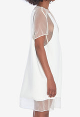 Khaite Winona Mini Dress White 54884114--168