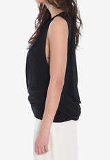 Jacquemus Peplo Asymmetrical Top Black 251TO122-2381-990